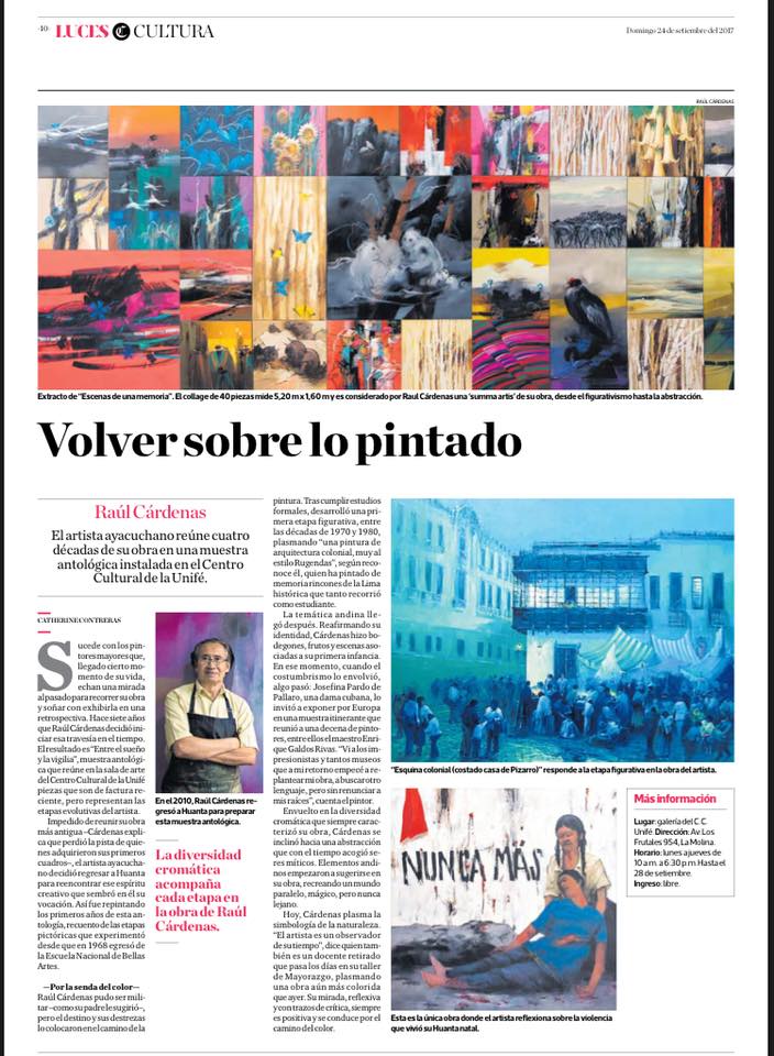 Volver sobre lo pintado