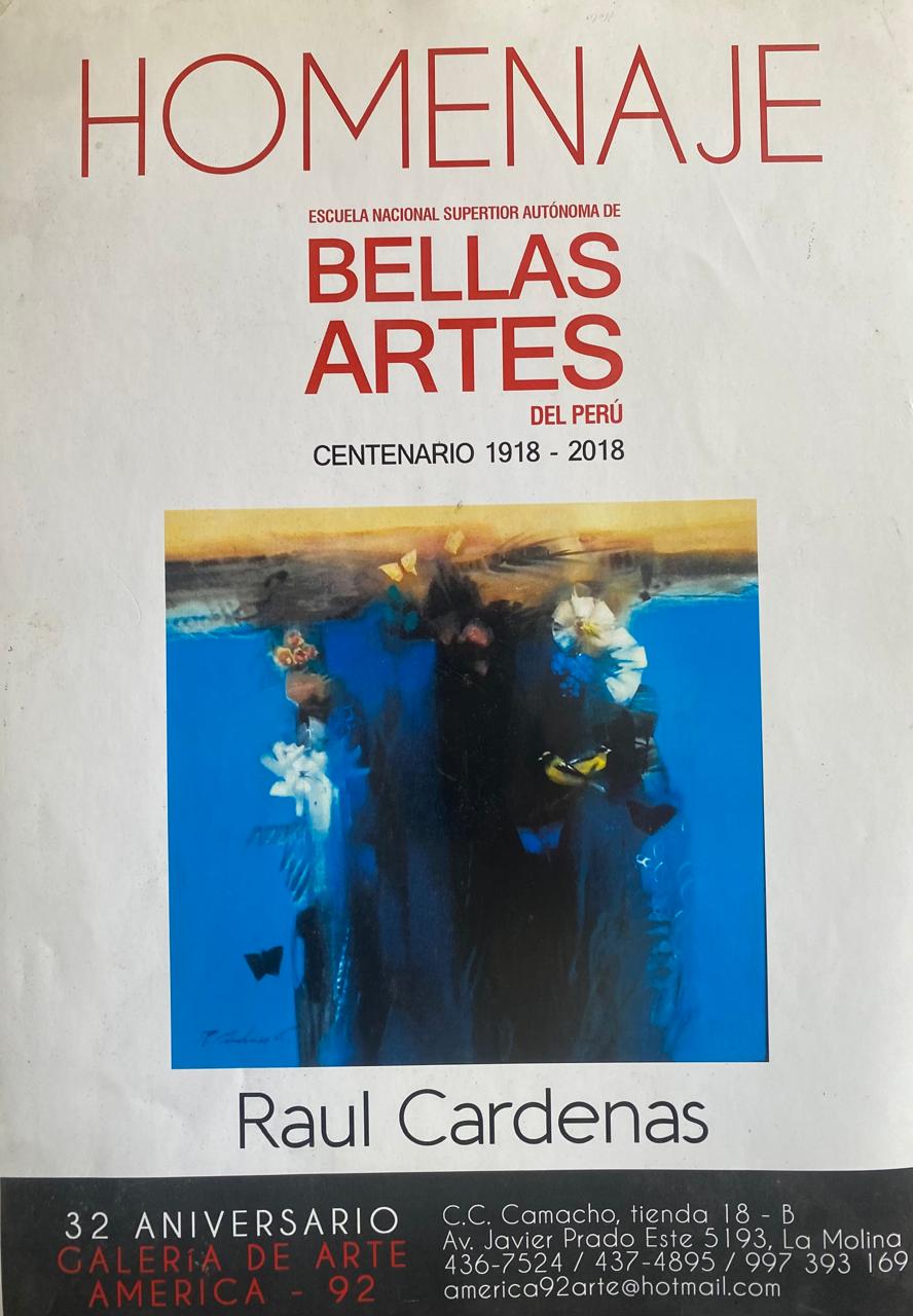 “Homenaje a ESCUELA NACIONAL DE BELLAS ARTES del Perú en su Centenario.